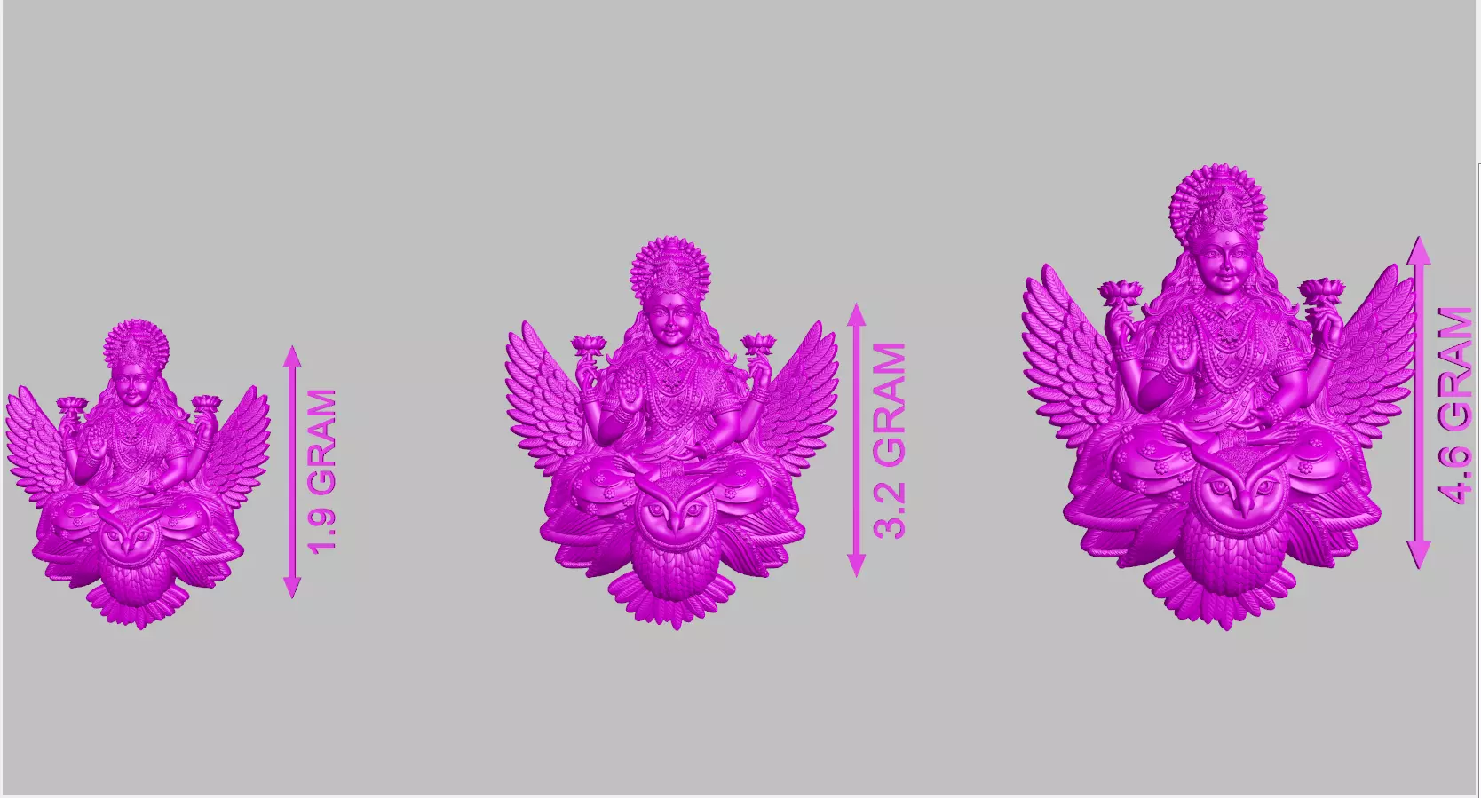 new 50 laxmi lot  3D print model_19