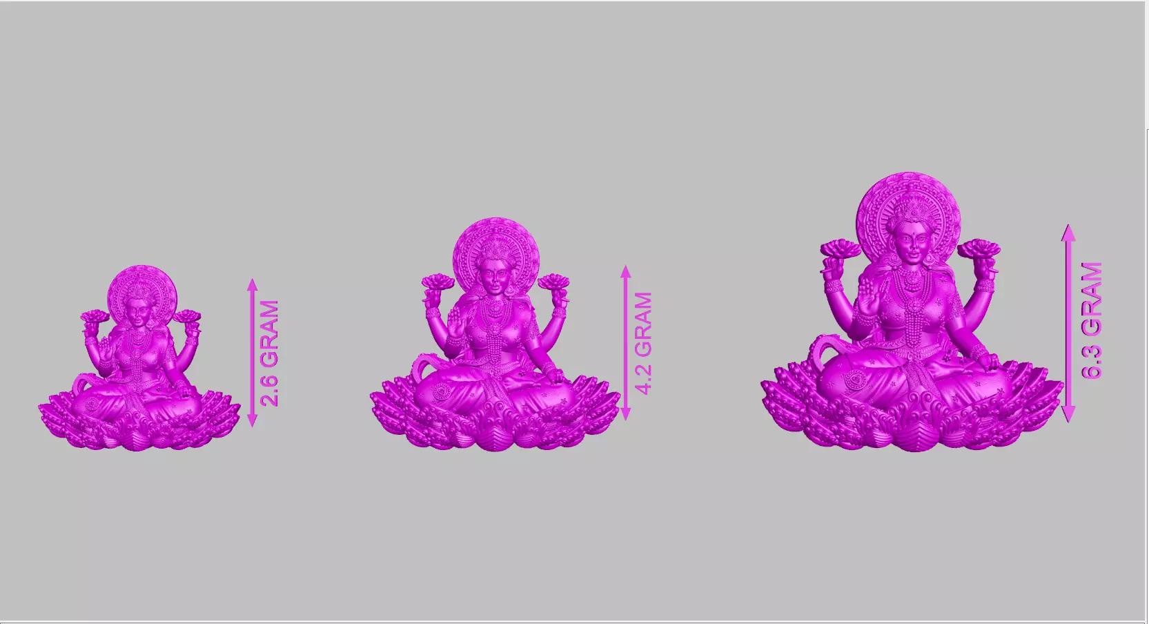 new 50 laxmi lot  3D print model_40