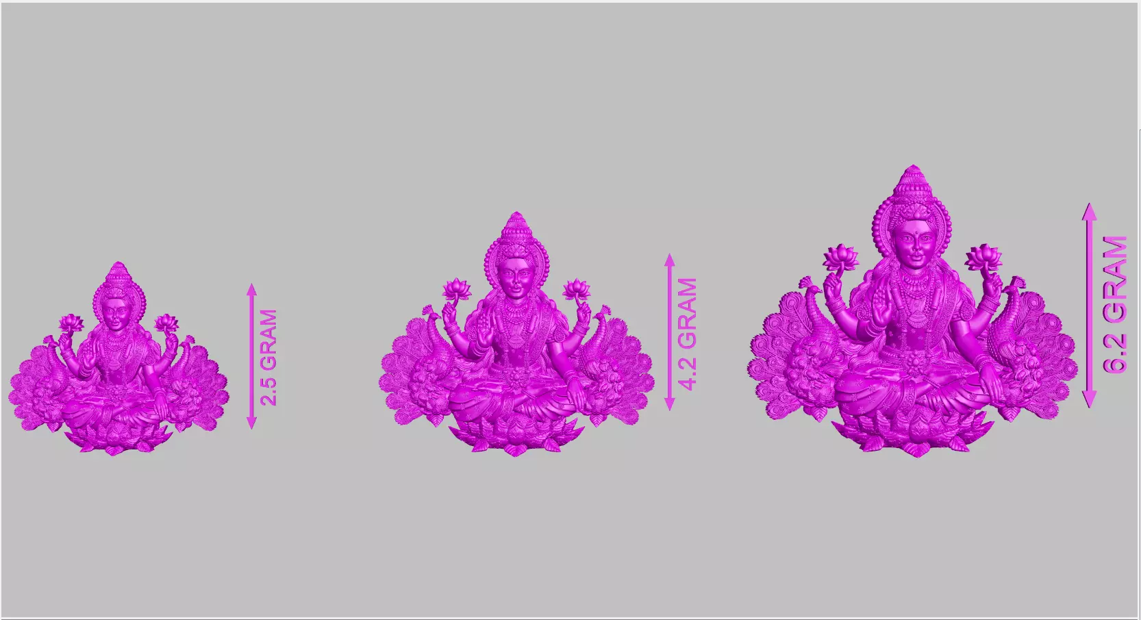 new 50 laxmi lot  3D print model_15