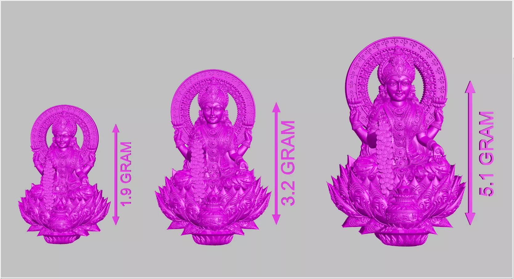 new 50 laxmi lot  3D print model_29