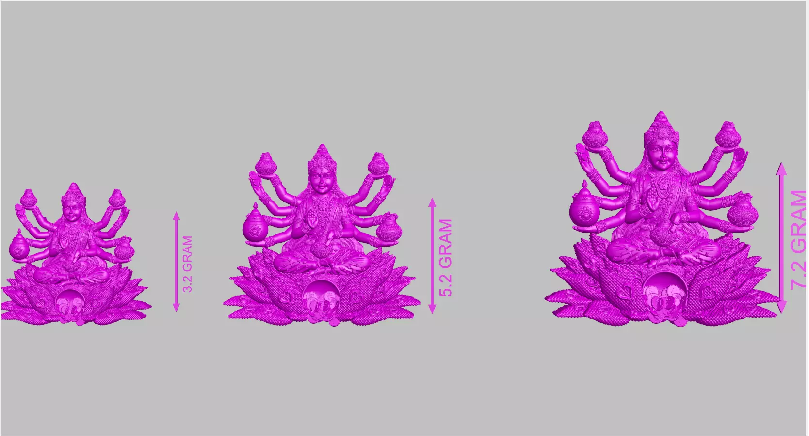 new 50 laxmi lot  3D print model_1