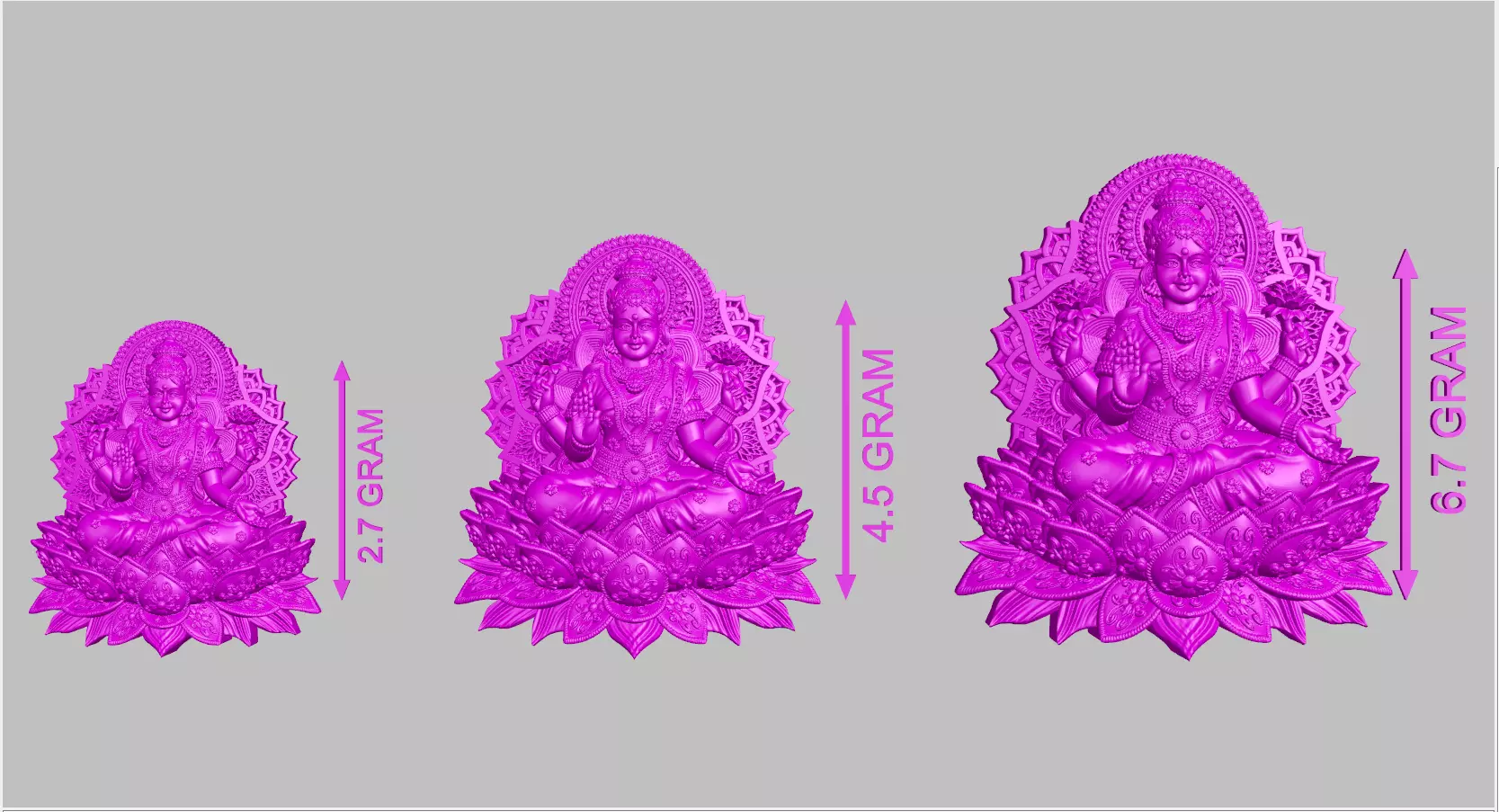 new 50 laxmi lot  3D print model_26