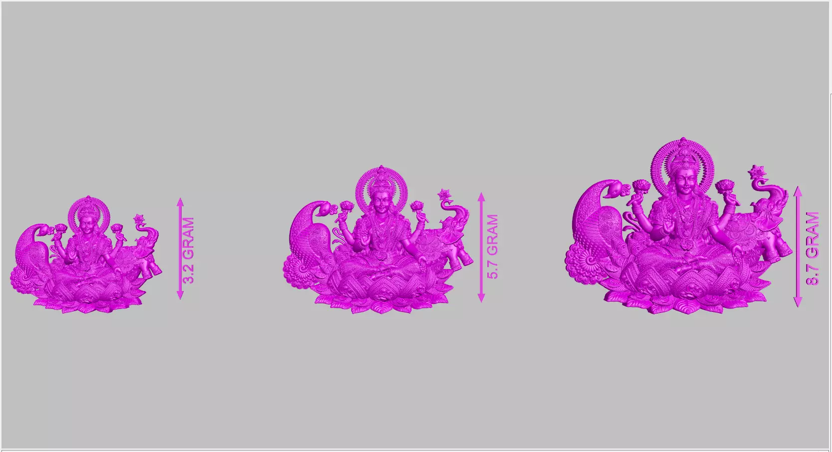 new 50 laxmi lot  3D print model_11