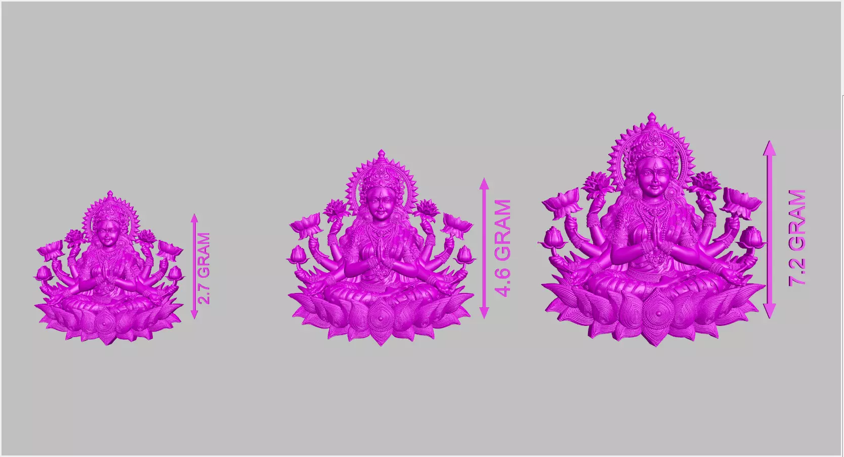 new 50 laxmi lot  3D print model_14