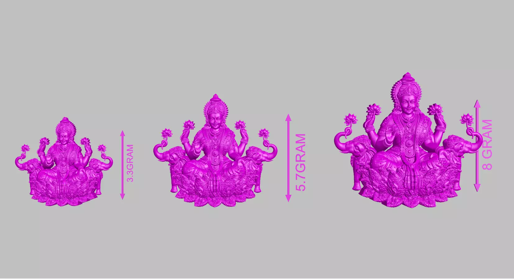 new 50 laxmi lot  3D print model_35