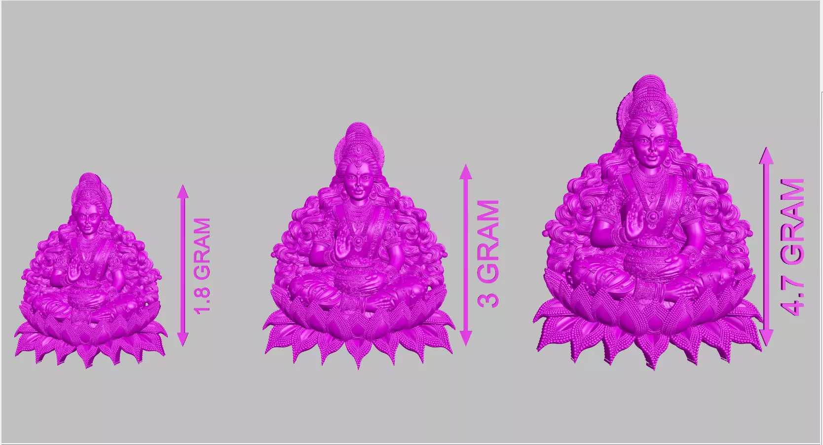 new 50 laxmi lot  3D print model_44