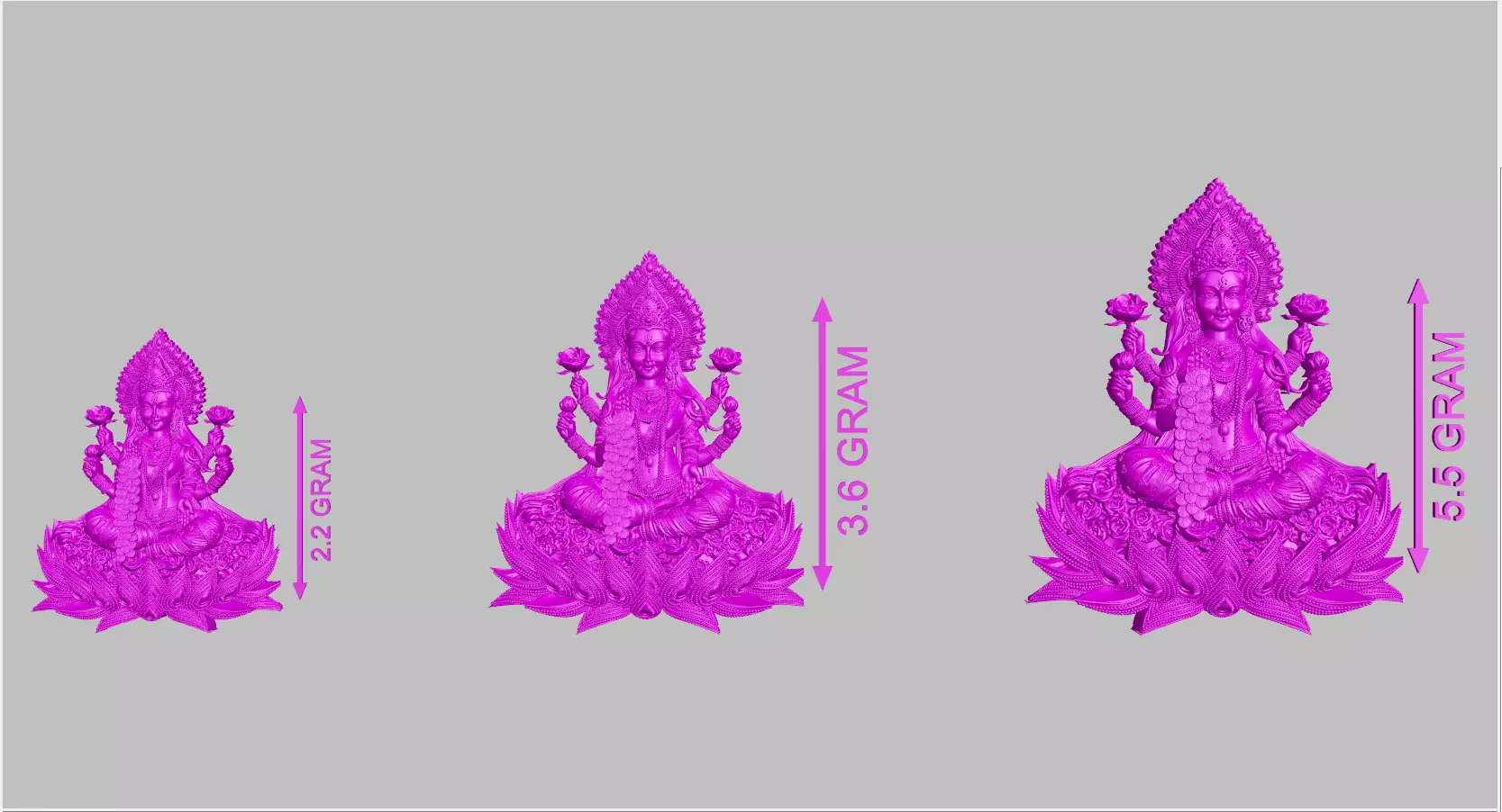 new 50 laxmi lot  3D print model_37
