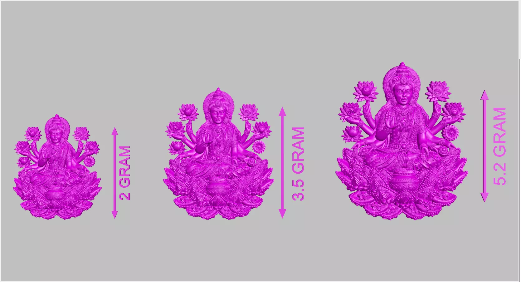 new 50 laxmi lot  3D print model_43