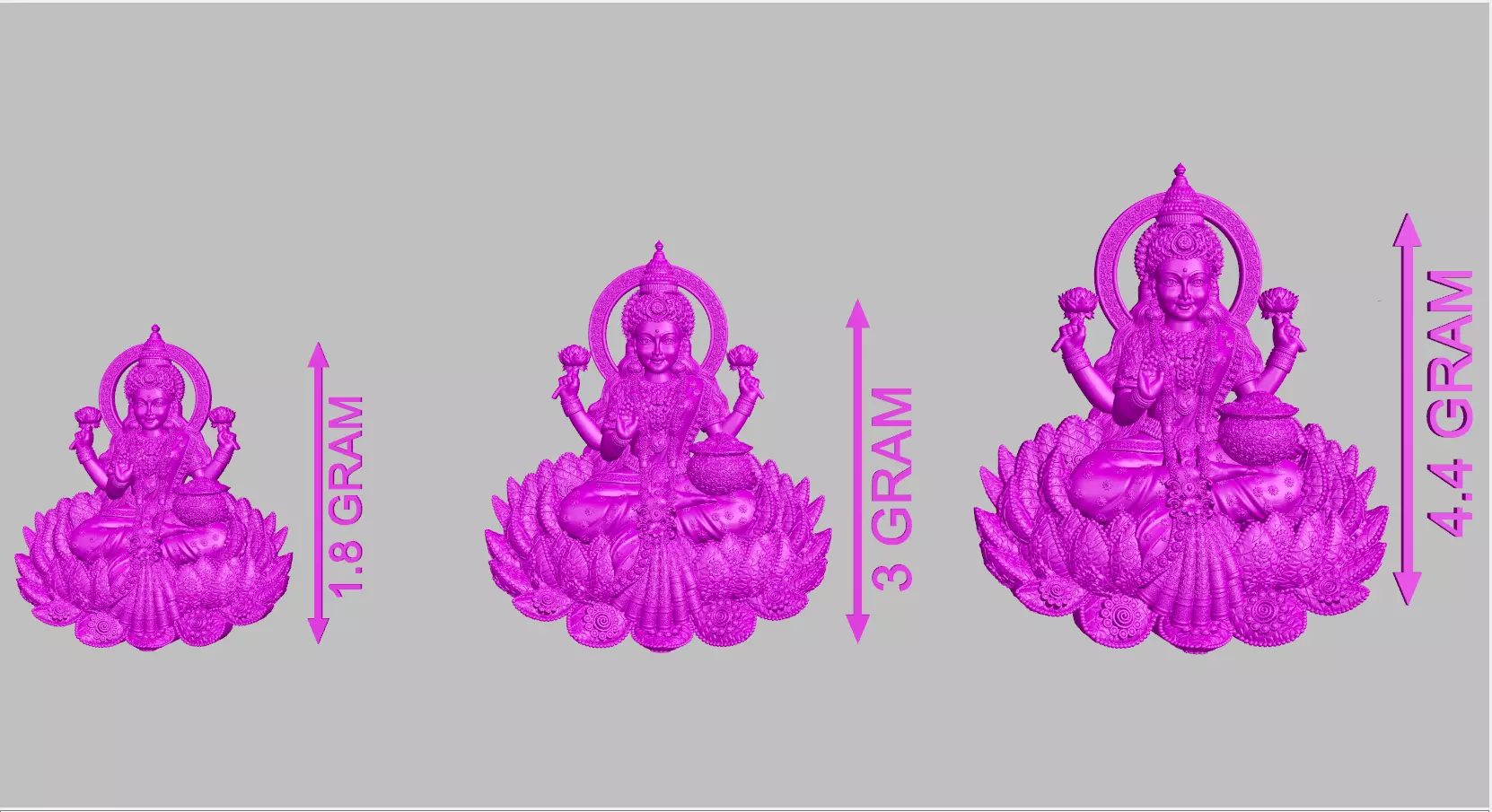 new 50 laxmi lot  3D print model_6