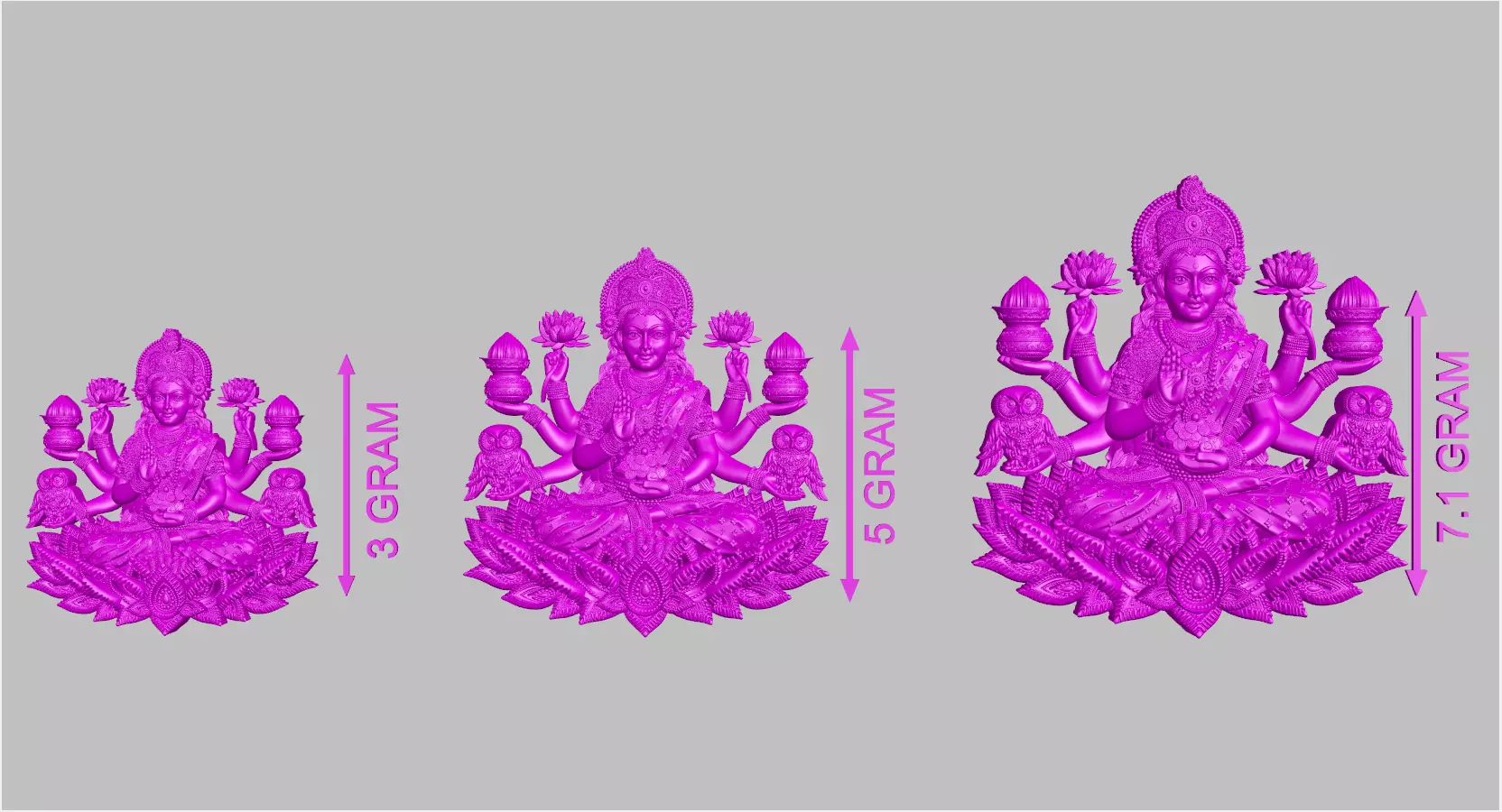 new 50 laxmi lot  3D print model_31