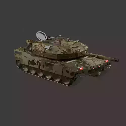 Abrams tank 3D model