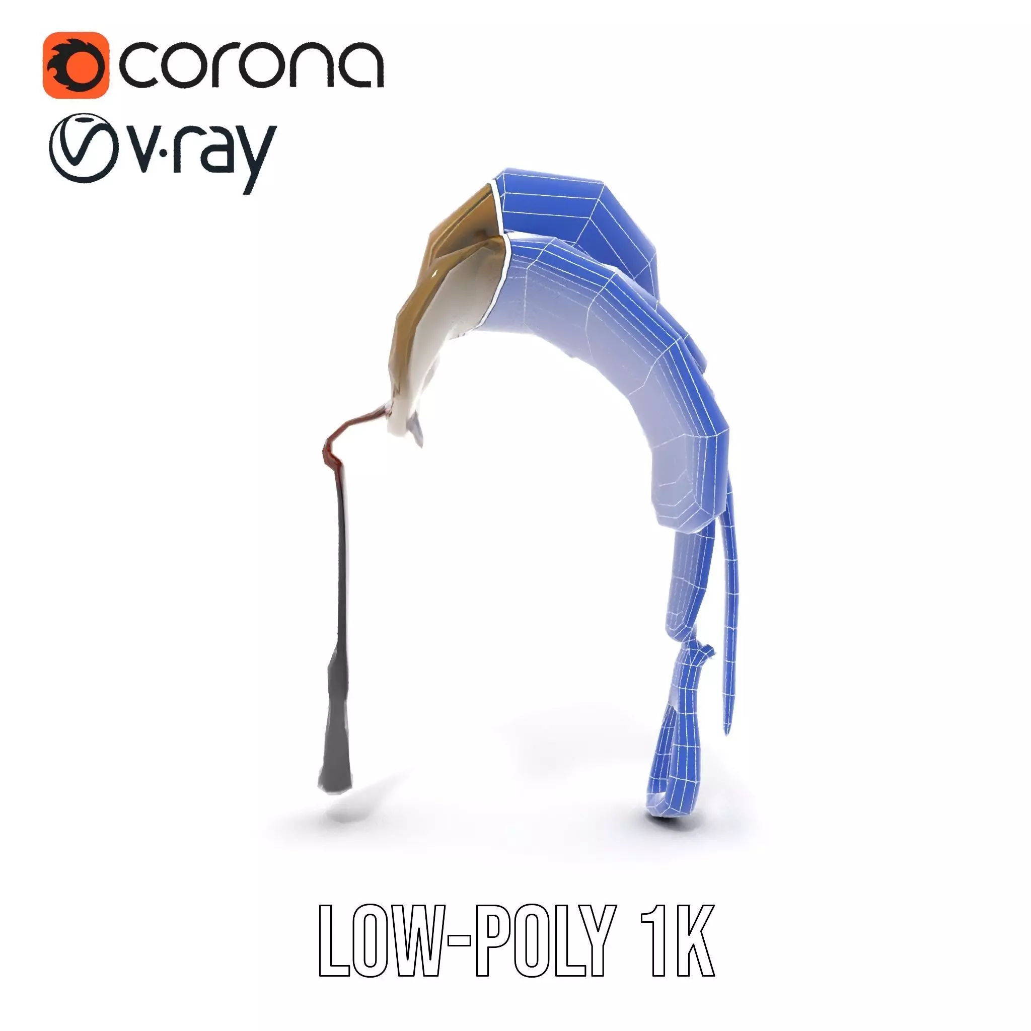 Olive Equestrian Saddle model pack Low-poly 3D model_30