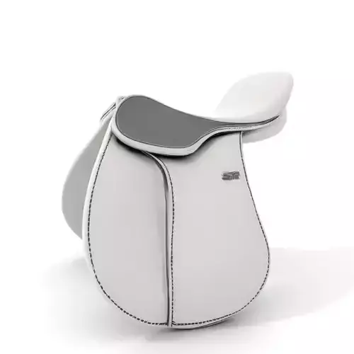 Sleek White Saddle model pack