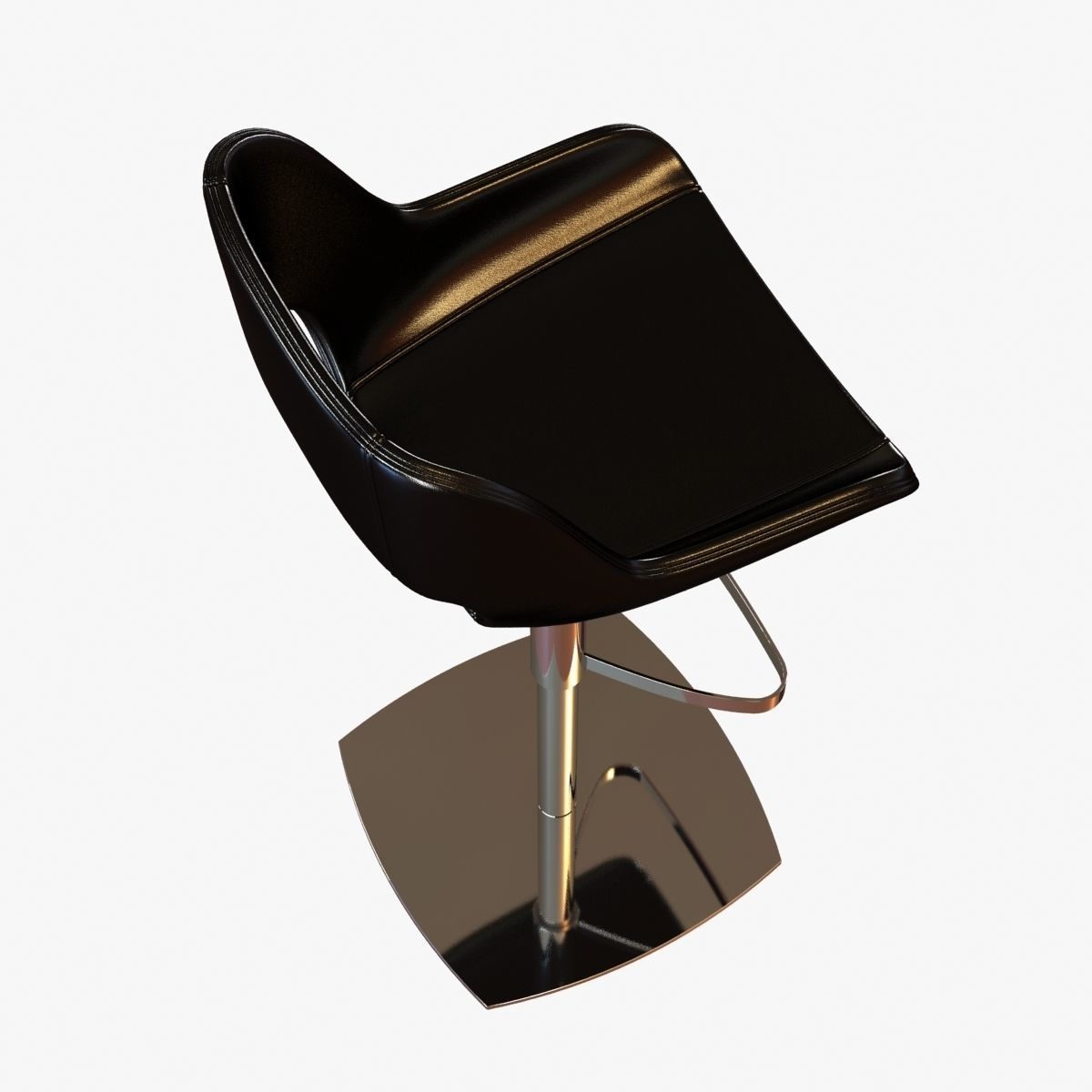 enrico pellizzoni amaranta stool 3D model_2