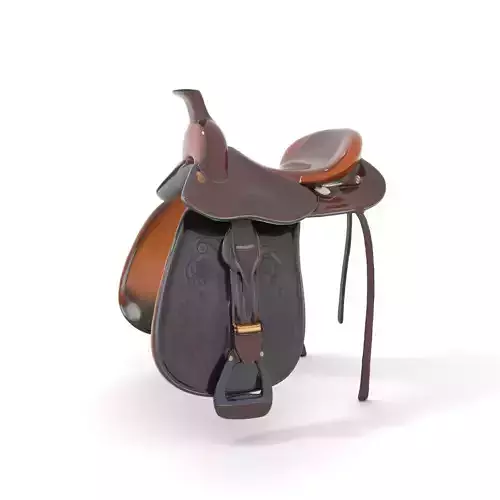 Classic Leather Saddle model pack