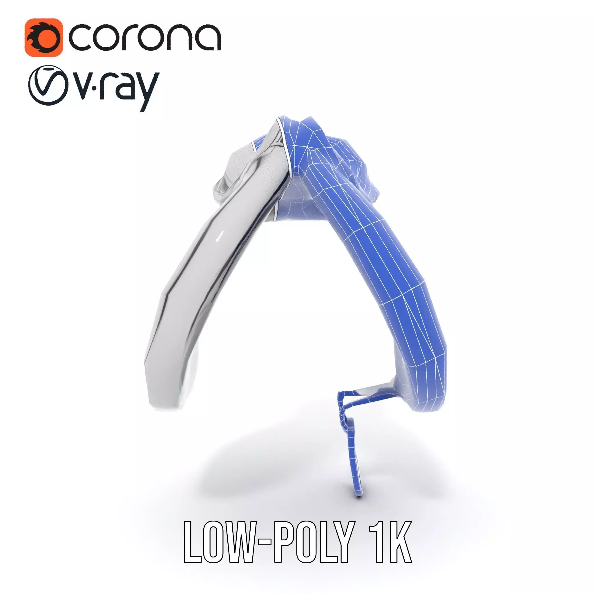 Sleek Saddle model pack Low-poly 3D model_28