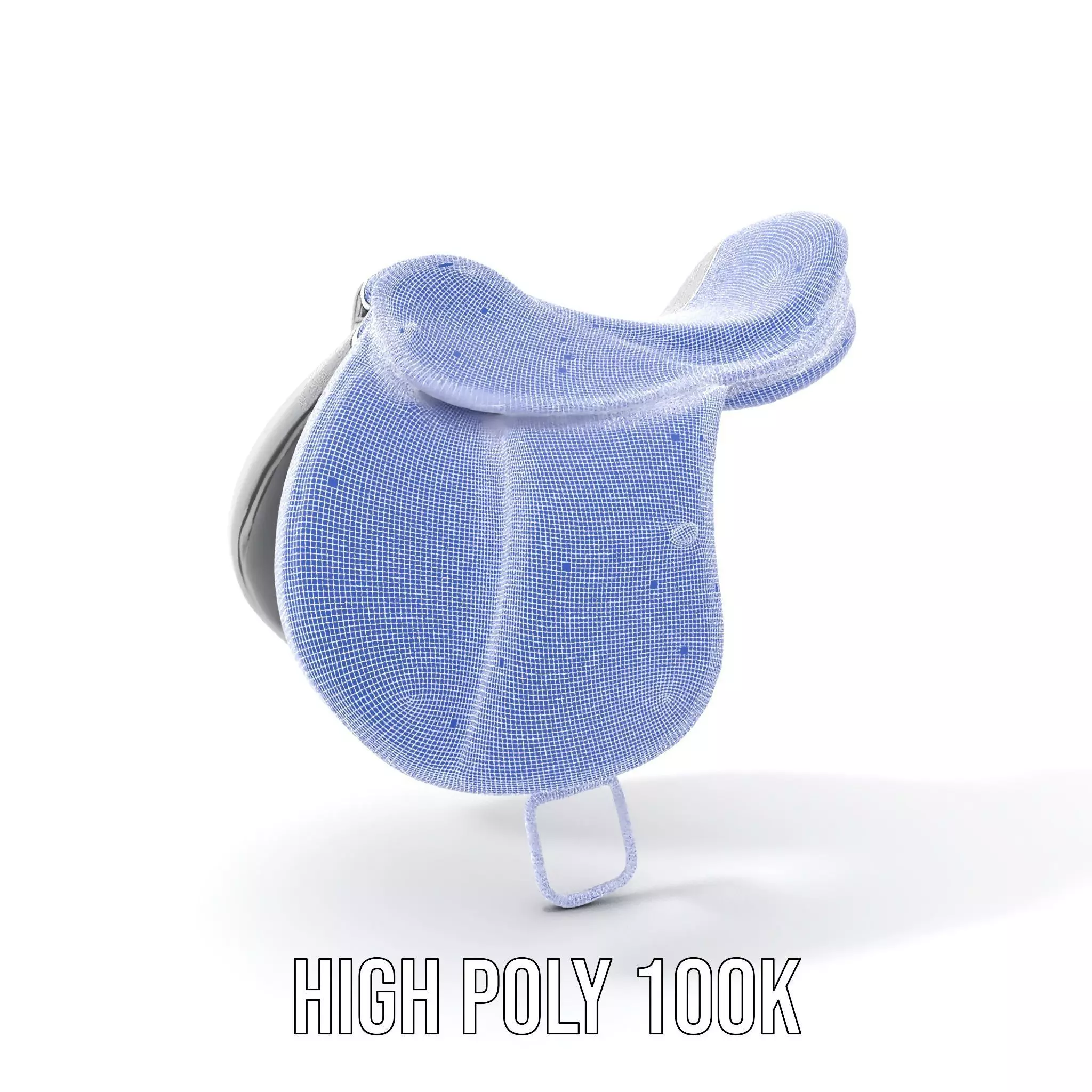 Sleek Saddle model pack Low-poly 3D model_4