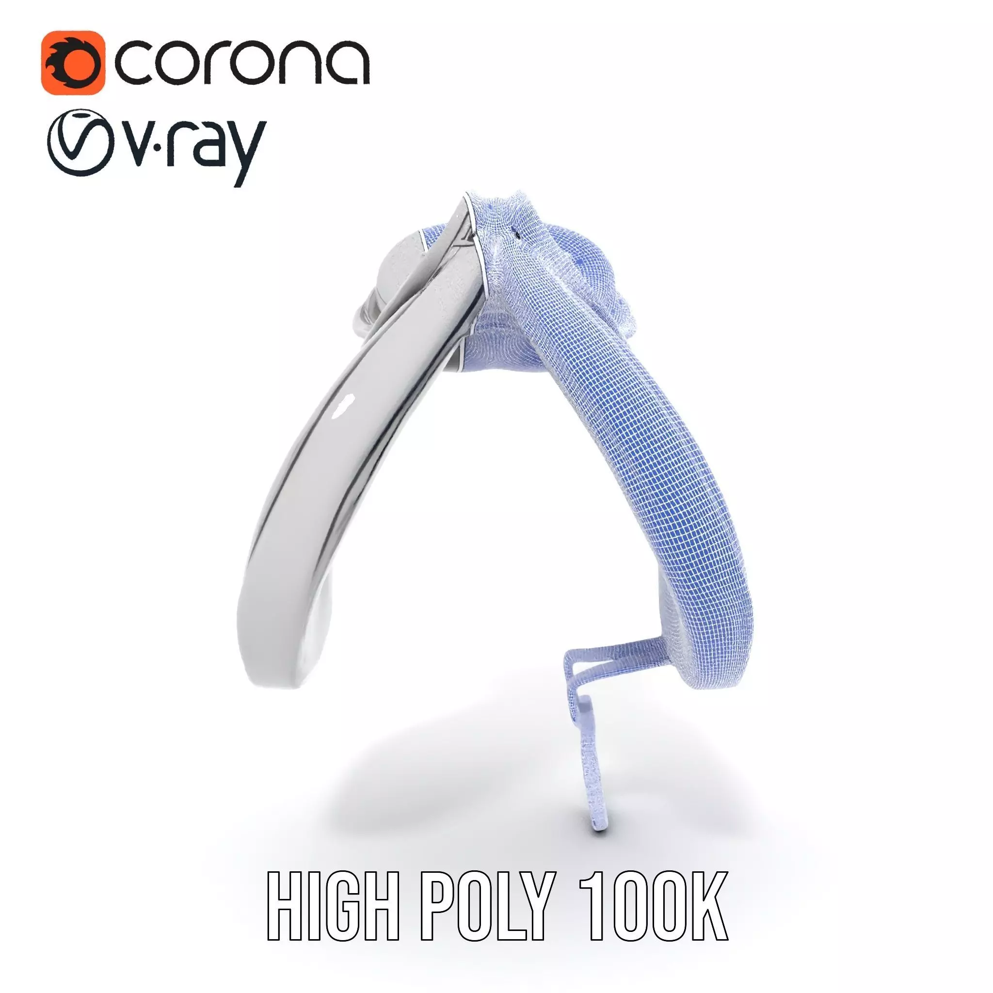 Sleek Saddle model pack Low-poly 3D model_31