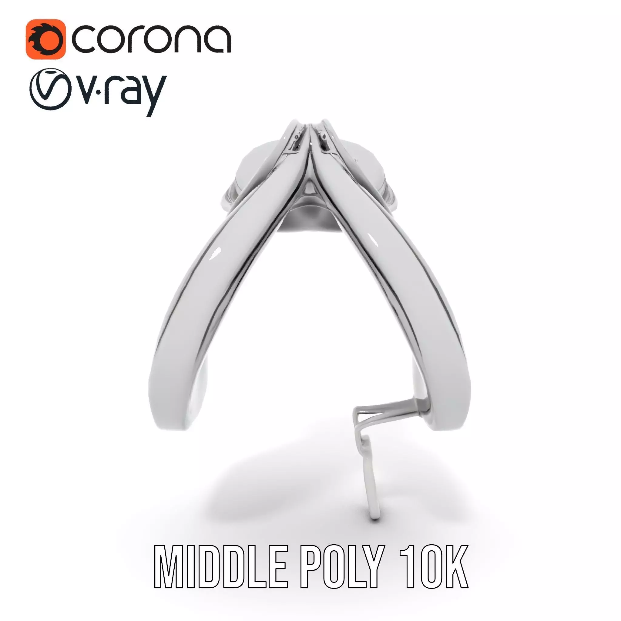 Sleek Saddle model pack Low-poly 3D model_16