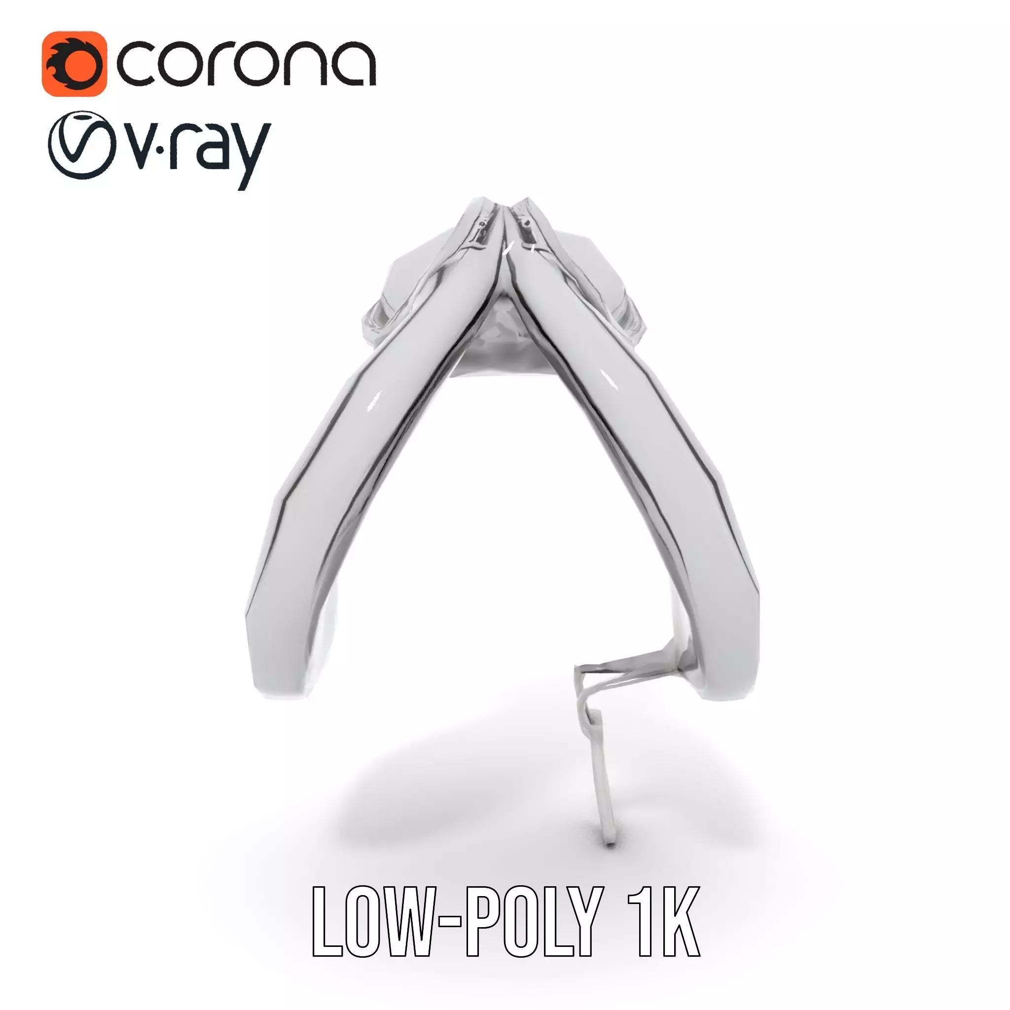 Sleek Saddle model pack Low-poly 3D model_9