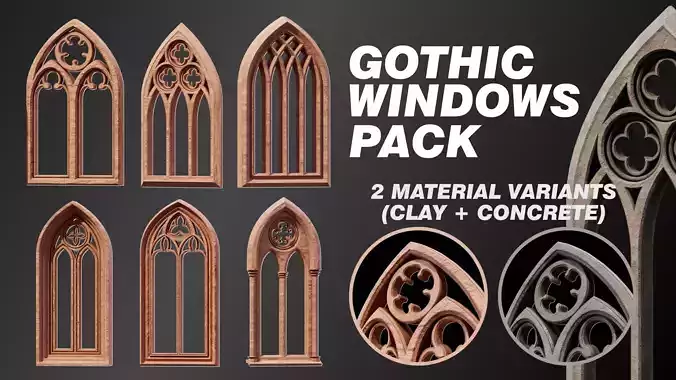 Gothic Windows Pack