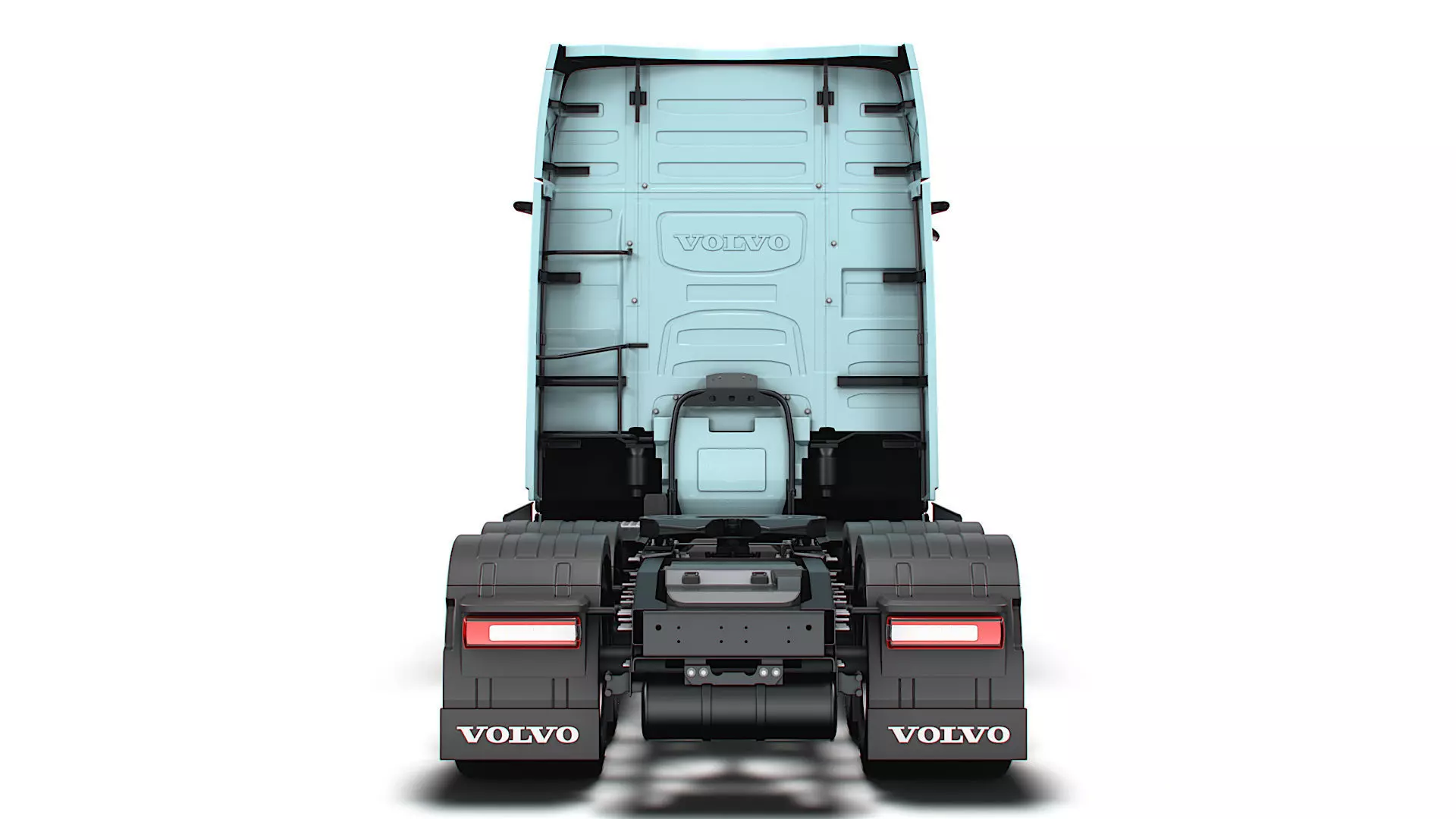 Volvo FH Aero Electric 6x2 Tractor 2026 3D model_11