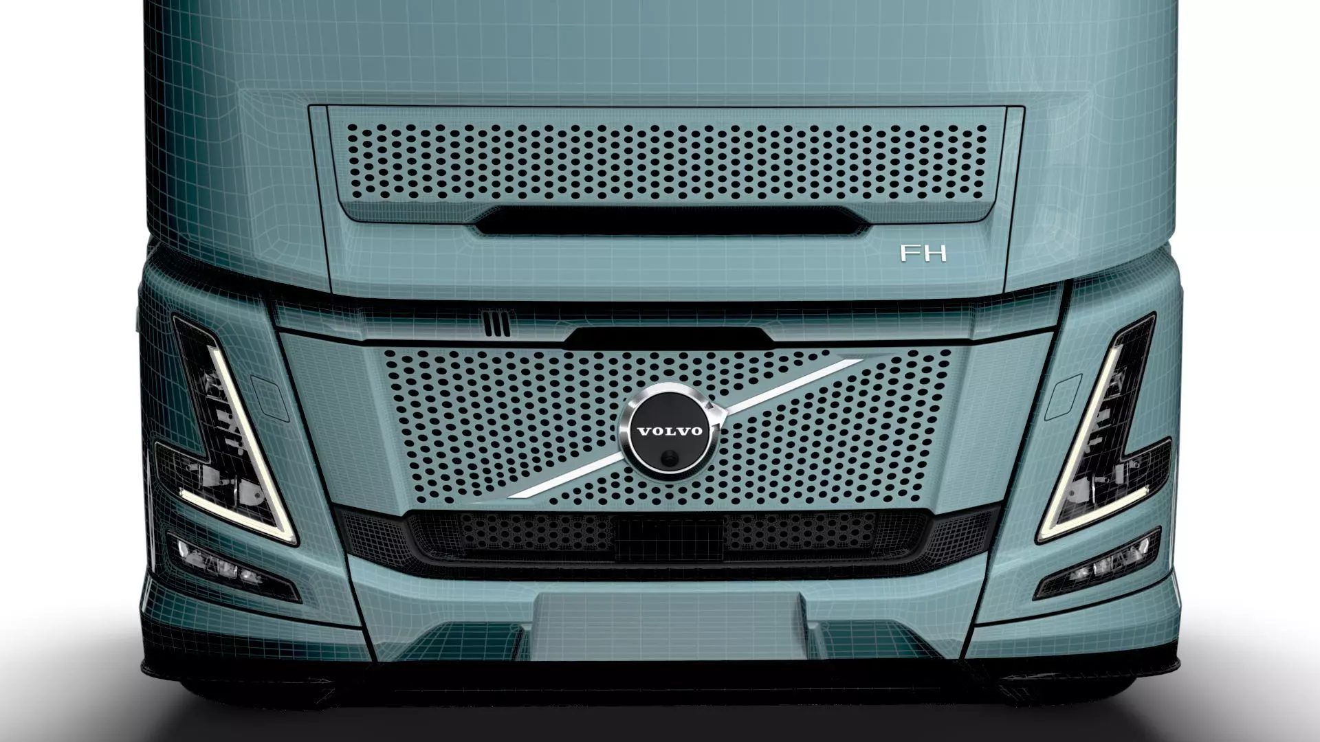 Volvo FH Aero Electric 6x2 Tractor 2026 3D model_26