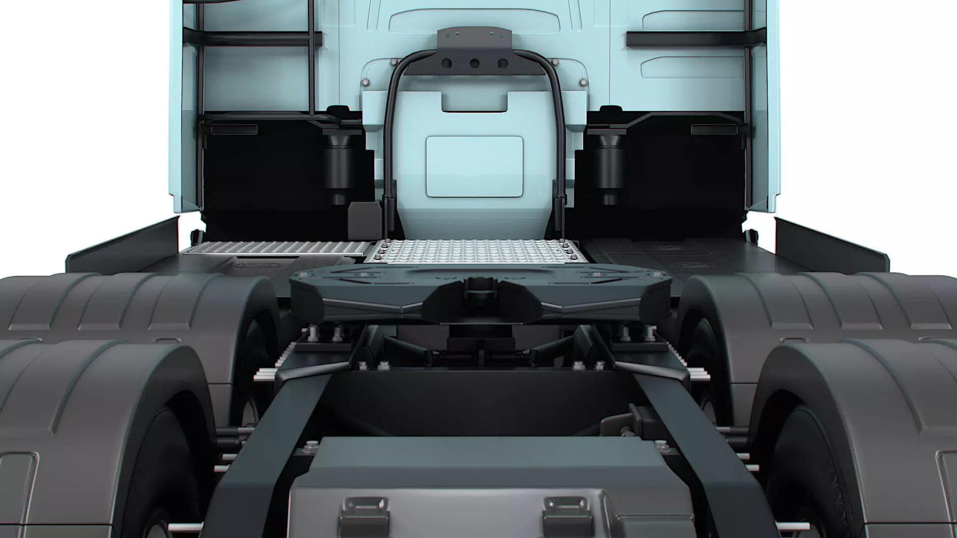 Volvo FH Aero Electric 6x2 Tractor 2026 3D model_15