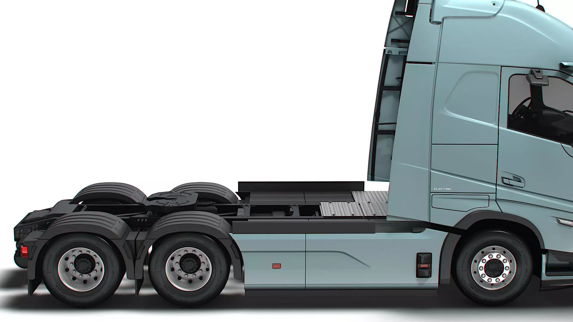 Volvo FH Aero Electric 6x2 Tractor 2026 3D model_1