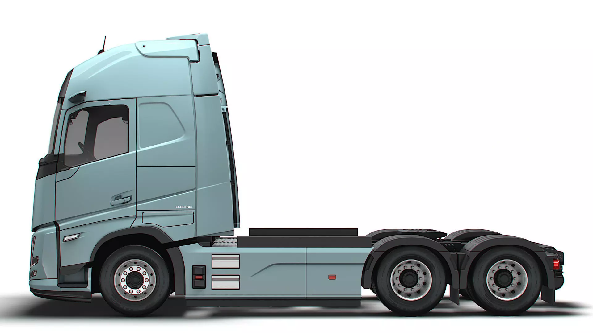 Volvo FH Aero Electric 6x2 Tractor 2026 3D model_4