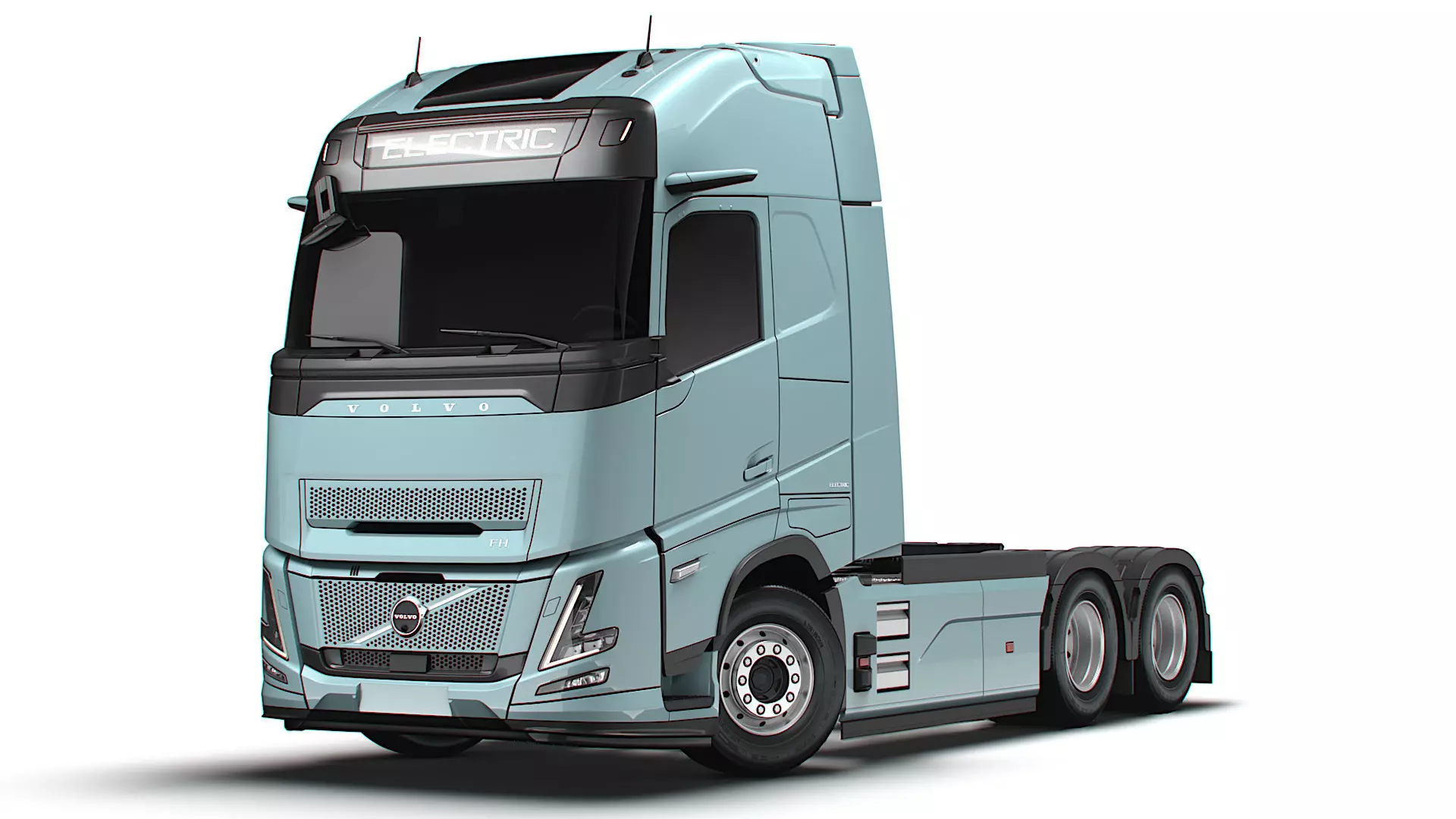 Volvo FH Aero Electric 6x2 Tractor 2026 3D model_8