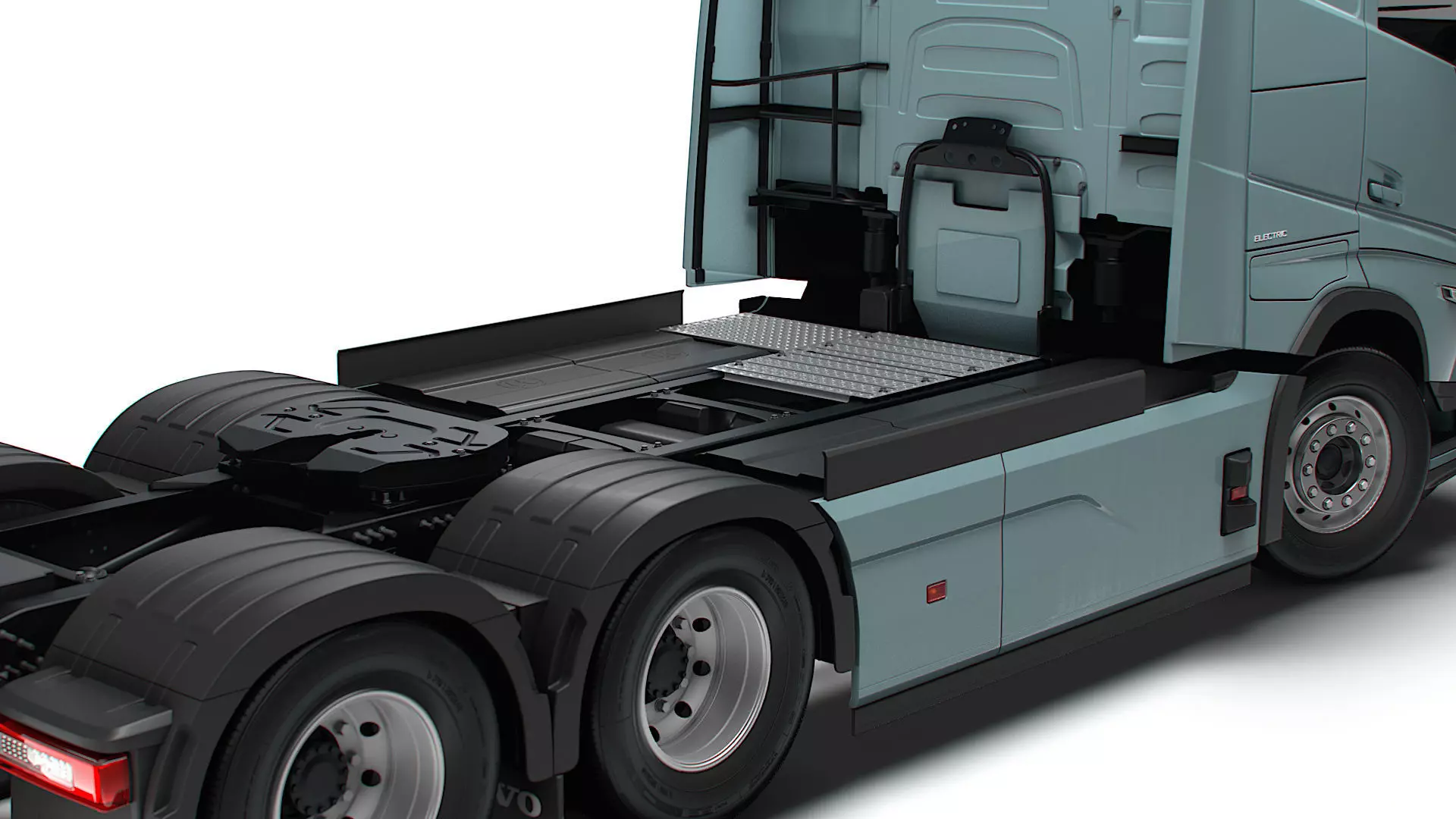 Volvo FH Aero Electric 6x2 Tractor 2026 3D model_12
