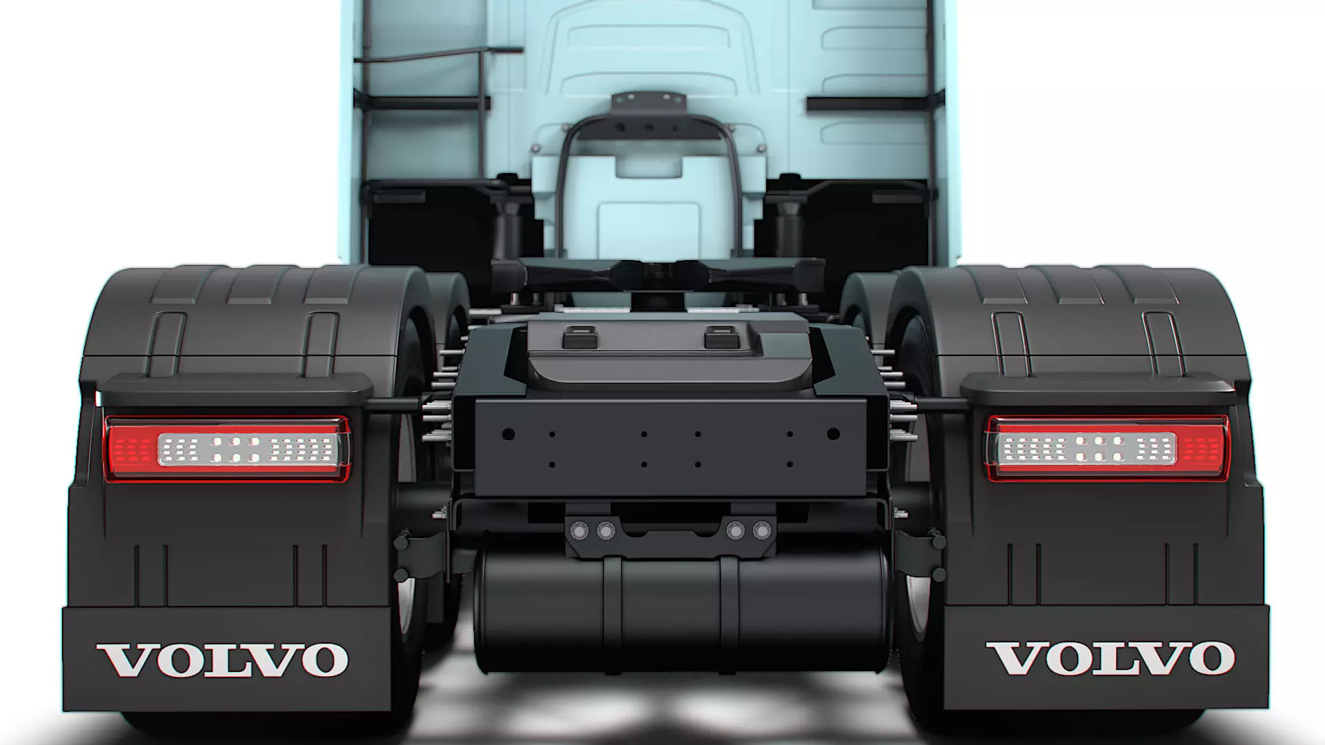 Volvo FH Aero Electric 6x2 Tractor 2026 3D model_14