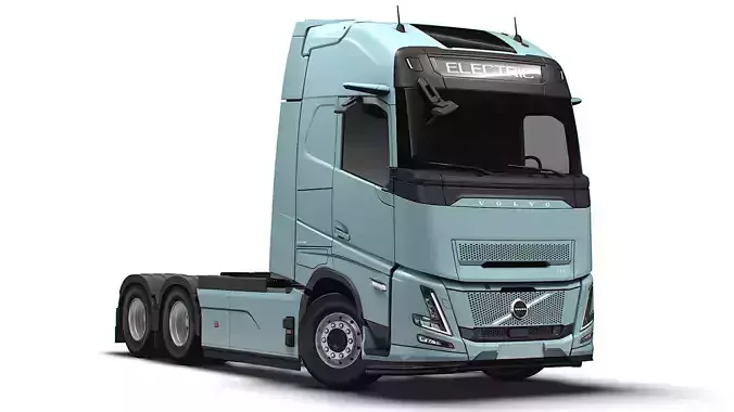 Volvo FH Aero Electric 6x2 Tractor 2026 3D model