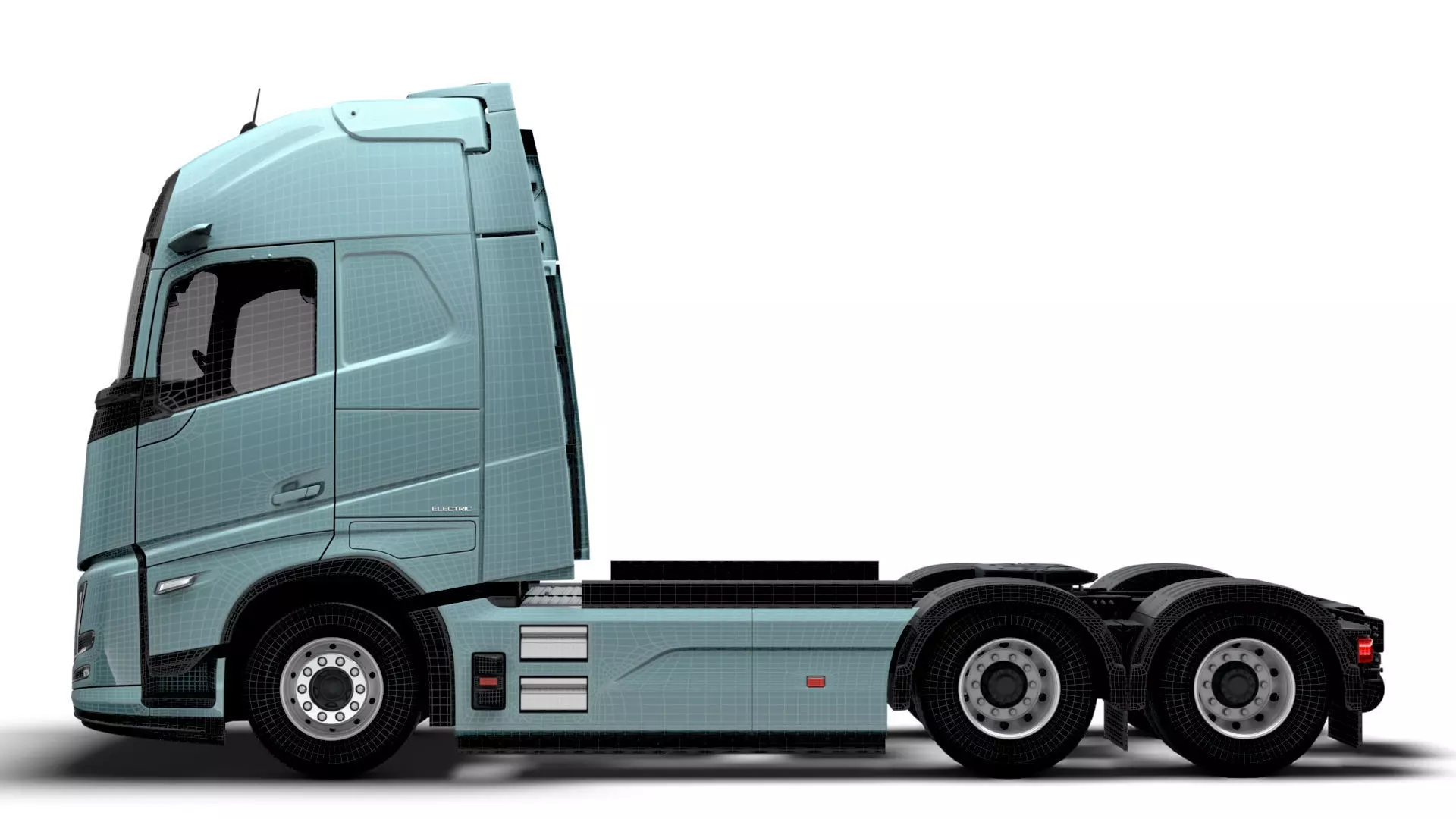 Volvo FH Aero Electric 6x2 Tractor 2026 3D model_23