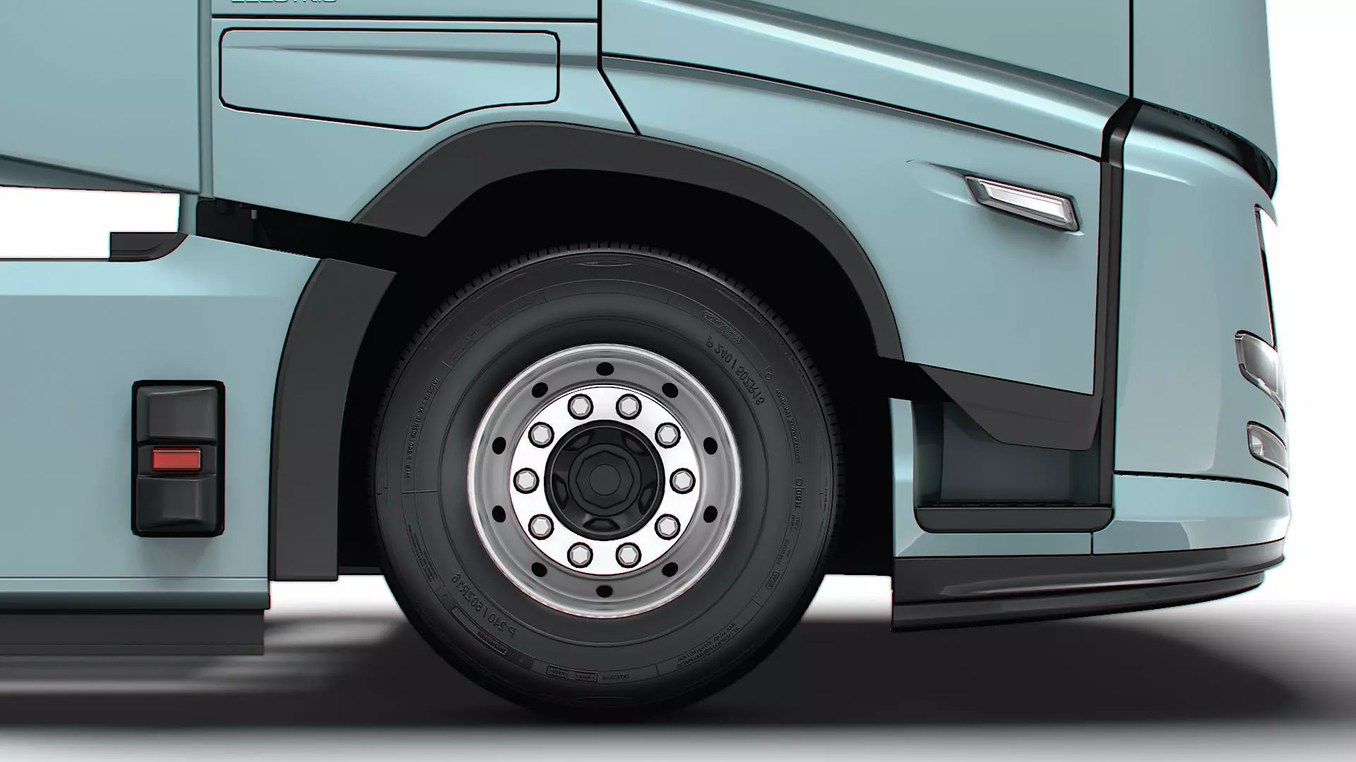 Volvo FH Aero Electric 6x2 Tractor 2026 3D model_9