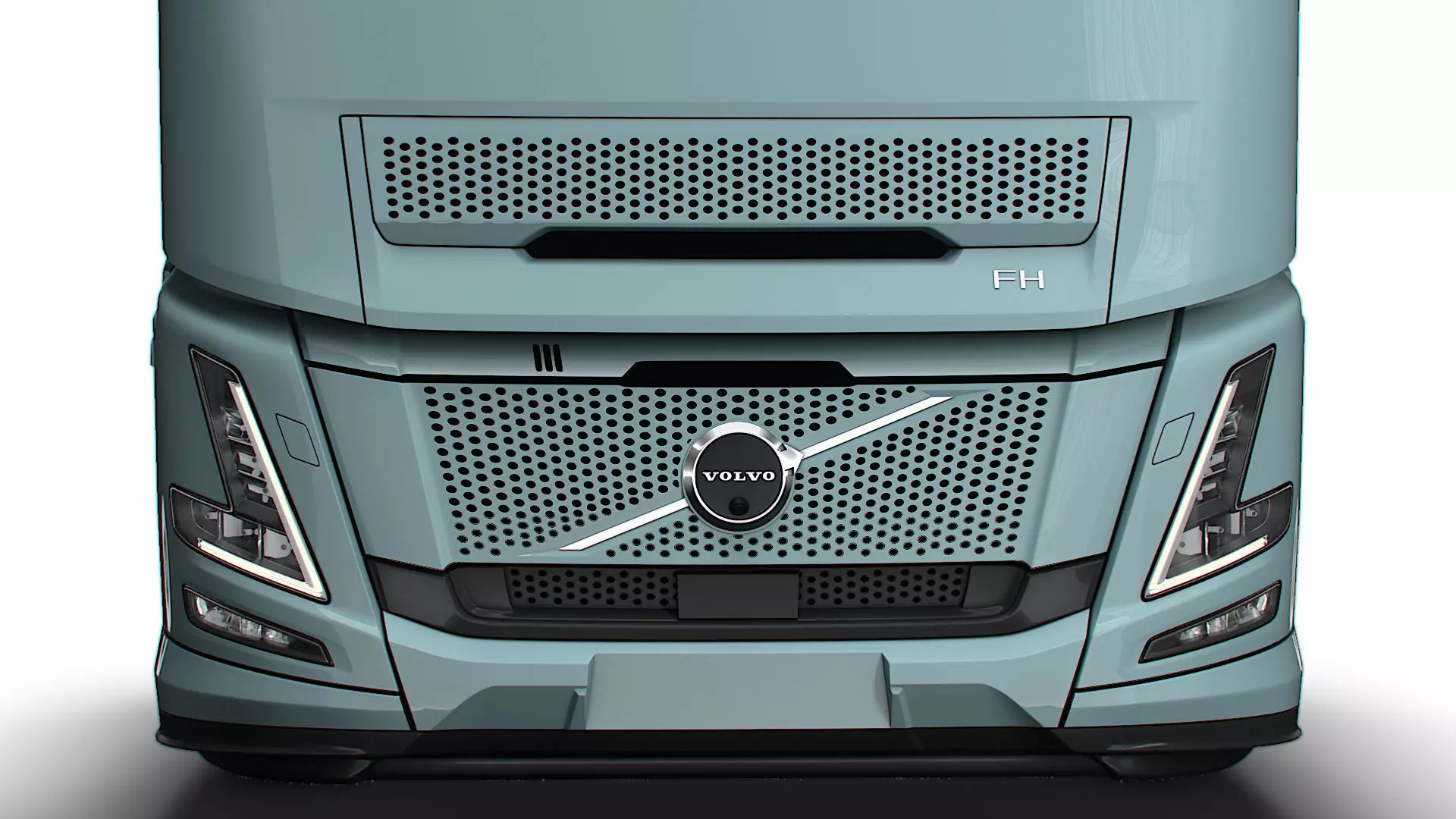 Volvo FH Aero Electric 6x2 Tractor 2026 3D model_7