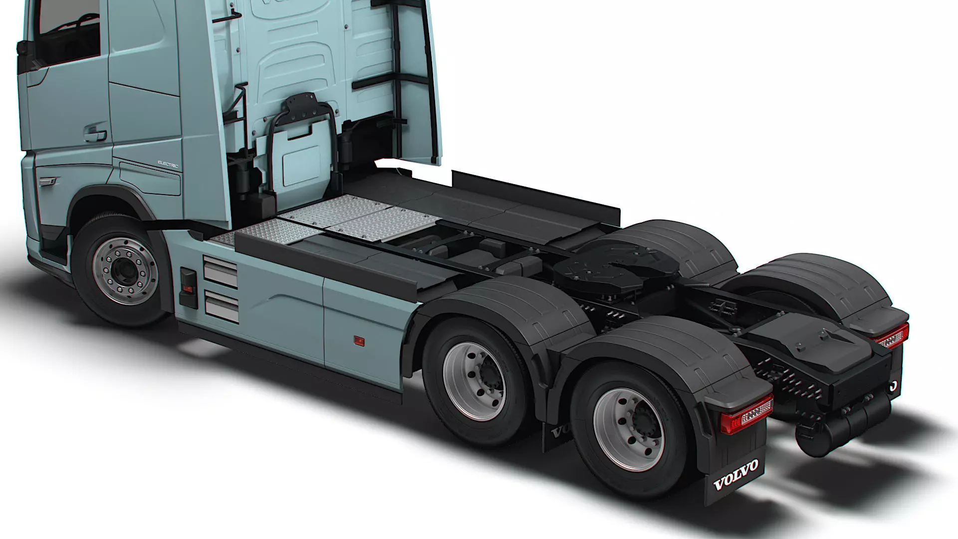 Volvo FH Aero Electric 6x2 Tractor 2026 3D model_2