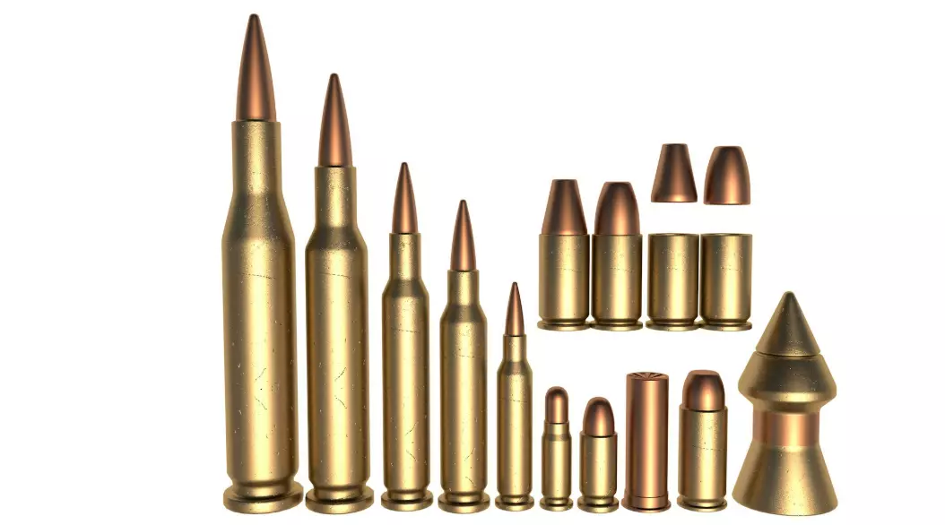 Bullets Collection 3D model