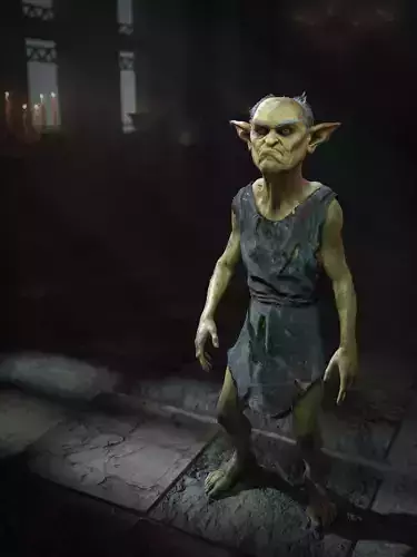 Gublin Low-poly 3D model