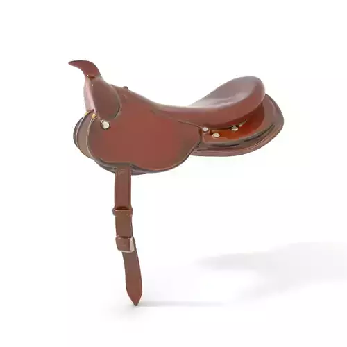 Leather Saddle model pack