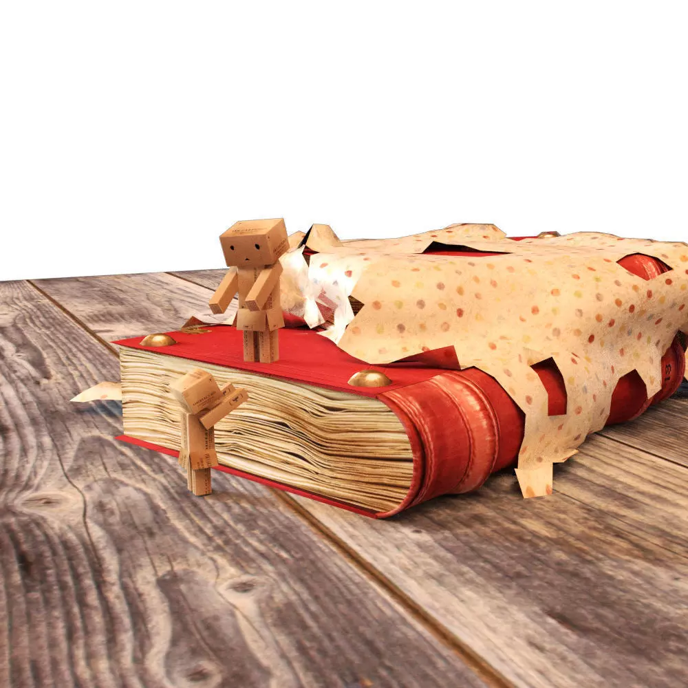 danbo scene art 3D model