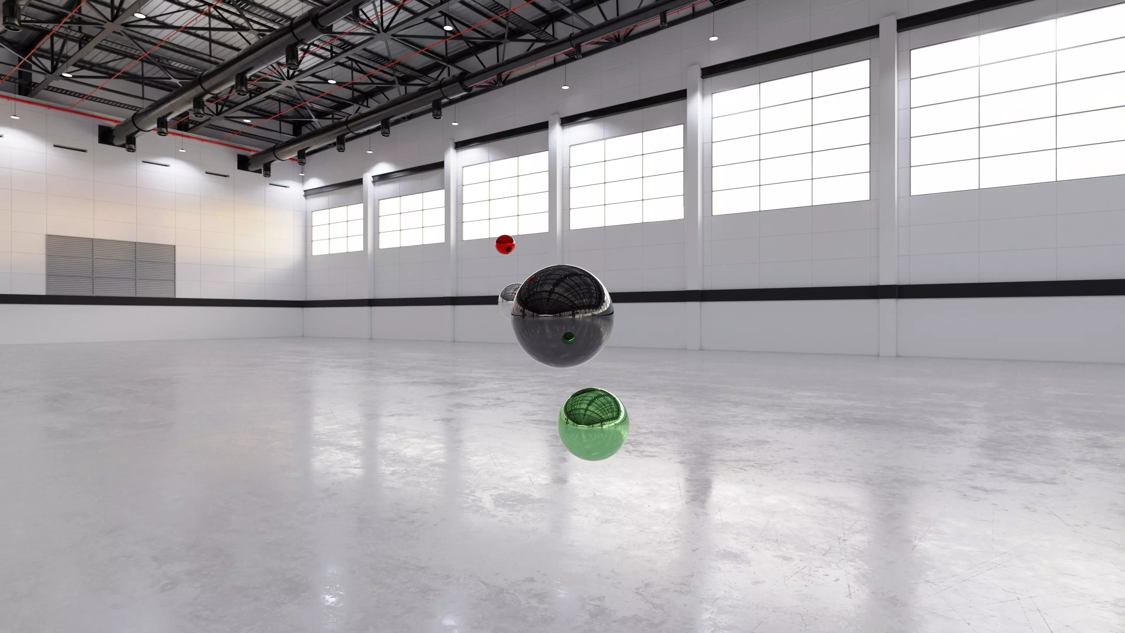 HDRI v2 - Exhibition Hall Interior 7 - 16384x8192 Texture_13