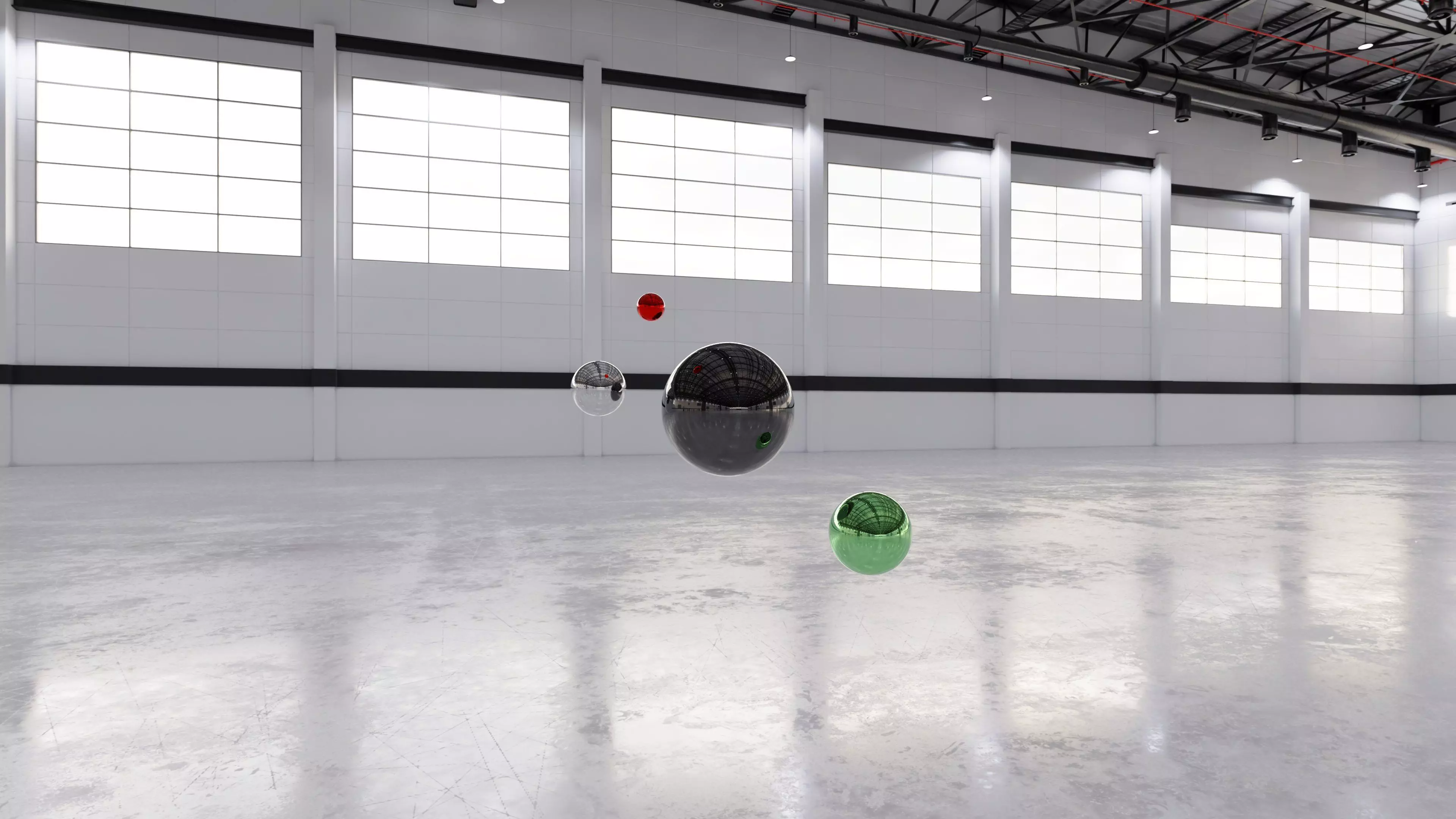 HDRI v2 - Exhibition Hall Interior 7 - 16384x8192 Texture_10