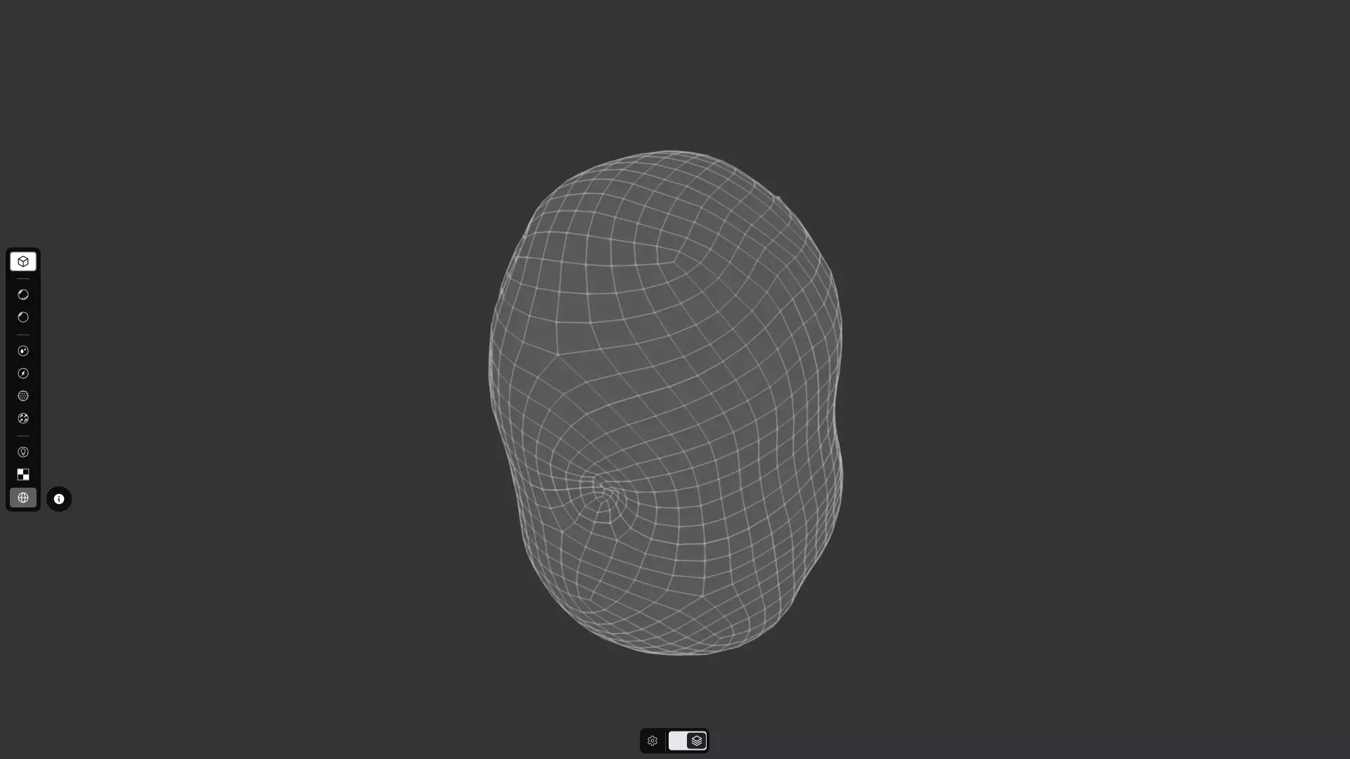 Potato Low-poly 3D model_6