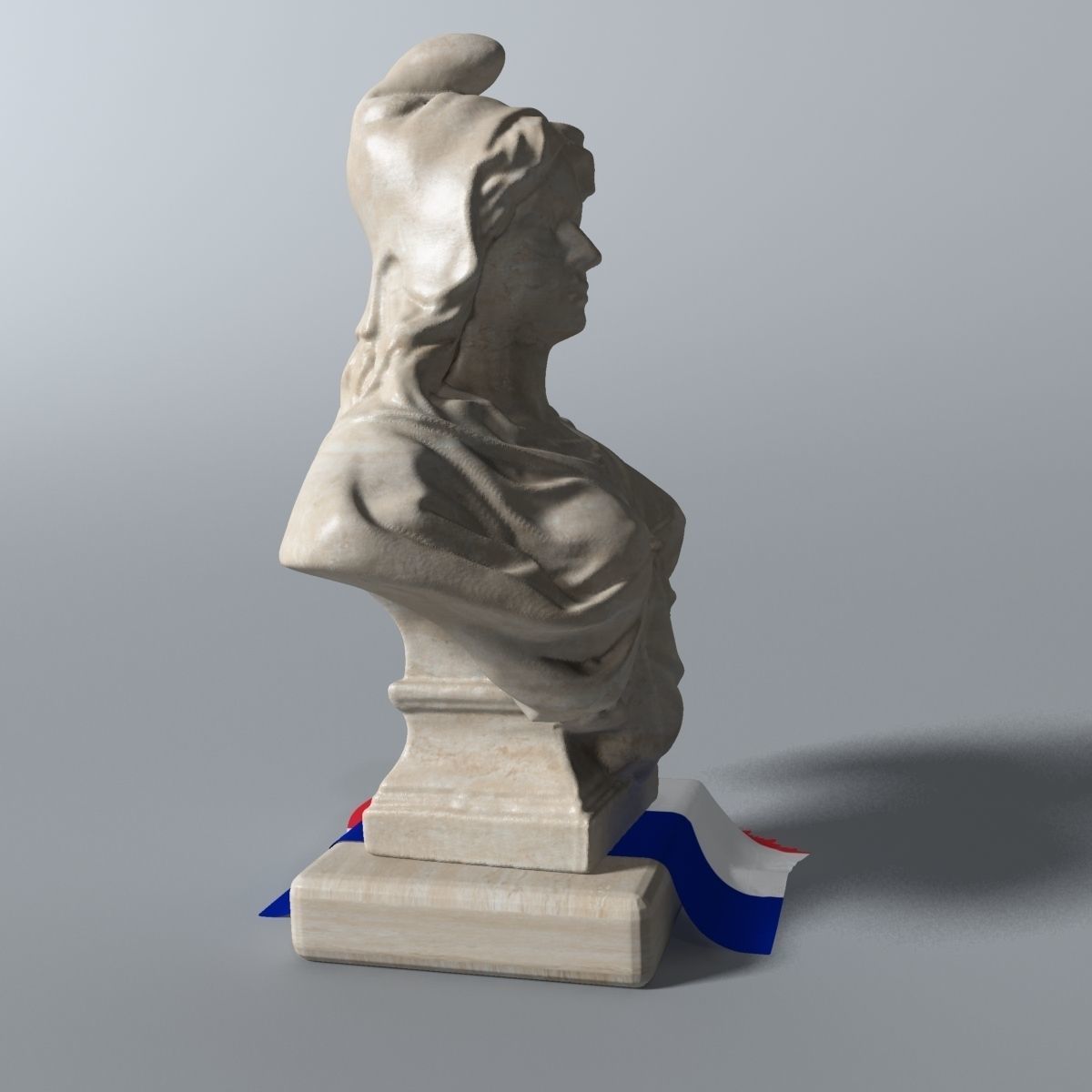 Marianne Bust Free 3D model_1