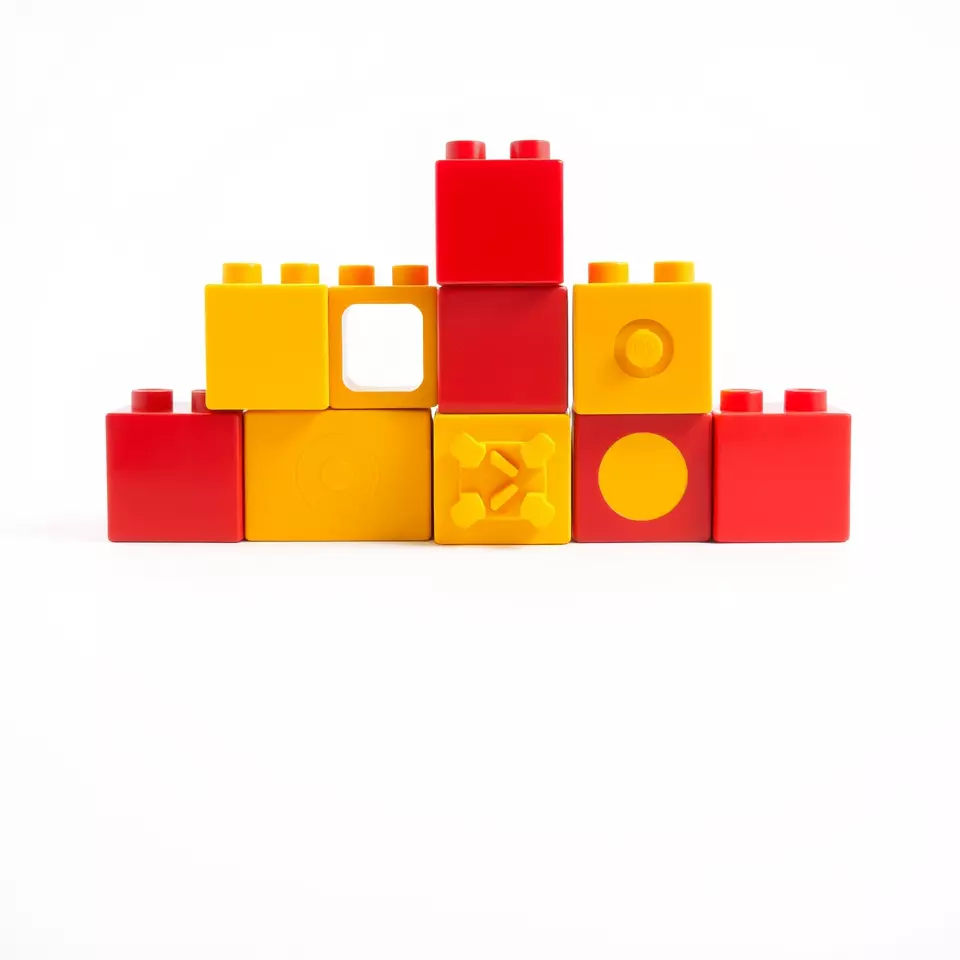 Vibrant Block Collection model pack Low-poly 3D model_2