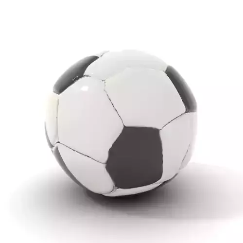 Classic Soccer Ball model pack Low-poly 3D model