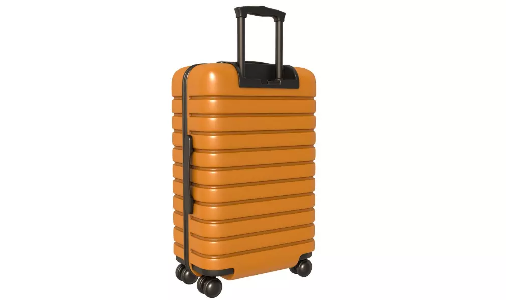 Trolley Suitcase 3D model_0
