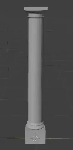 Column in cross section